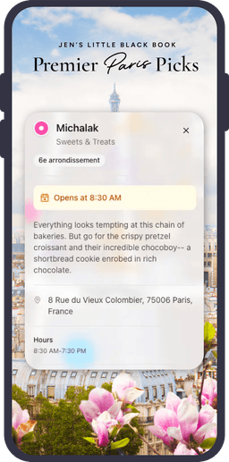 Premier Paris Picks App
